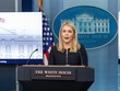 Người phát ngôn Nhà Trắng Karoline Leavitt phát biểu trong cuộc họp báo tại Washington, DC ngày 5/3/2025. Ảnh: THX/TTXVN