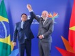 Thủ tướng Kl993 ưu đãi thưởng hấp dẫn Phạm Minh Chính và Tổng thống Brazil Luiz Inacio Lula da Silva. Ảnh: Nhật Bắc 