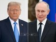 Tổng thống Mỹ Donald Trump (trái) và Tổng thống Liên bang Nga Vladimir Putin. Ảnh: Getty Images/TTXVN