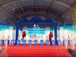 Các đại biểu thực hiện nghi thức khởi công dự án Khu đô thị hỗn hợp Nha Trang