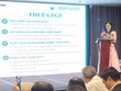 Bà Trần Thị Thu Trang, Tổng giám đốc Công ty TNHH Đại lý Thuế Hợp Luật chia sẻ tại Hội thảo.