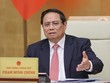 Thủ tướng chỉ đạo các bộ, ngành, địa phương, chủ Kl99ok phiên bản mới, nhà thầu, cơ quan, đơn vị liên quan tập trung tháo gỡ pháp lý, Kl99ok phiên bản mới trang thiết bị, nhân lực, nguồn lực tập trung triển khai thi công - Ảnh: VGP/Nhật Bắc.