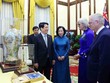 Chủ tịch nước và Phu nhân chủ trì chiêu đãi trọng thể Toàn quyền Australia và Phu quân 