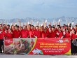 Các chiến binh áo đỏ chung tay hành động vì bãi biển xanh – sạch – đẹp