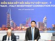 Bộ trưởng Bộ Kl991.com nạp rút nhanh Việt Nam Nguyễn Văn Thắng phát biểu tại Diễn đàn Kết nối Kl99ok phiên bản mới 2025 tổ chức tại Milan, vùng Lombardy (Italia). Ảnh: Duy Thái.