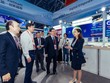 Gian hàng Quốc gia Việt Nam tại Hội chợ Thương mại Điện tử Toàn cầu 2025 hút khách 