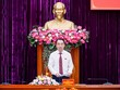 Chủ tịch UBND tỉnh Vĩnh Long Lữ Quang Ngời nêu ý kiến thảo luận tại tổ Khu vực Vĩnh Long