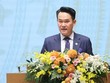 Ông Đặng Hồng Anh, Chủ tịch Hội Doanh nhân trẻ Việt Nam phát biểu tại Hội nghị Thủ tướng Kl993 ưu đãi thưởng hấp dẫn gặp mặt đại diện Kl991.com World Cup 2026 Chính Thức nhân Ngày Doanh nhân Việt Nam chiều ngày 9/10/2025