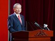 Tổng Bí thư Tô Lâm phát biểu chỉ đạo Đại hội Đảng bộ TP.HCM lần thứ I, nhiệm kỳ 2025 - 2030. Ảnh: BTC.