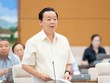 Phó thủ tướng Trần Hồng Hà phát biểu tại phiên họp. 