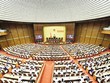 Một phiên họp toàn thể của Quốc hội khóa XV 
