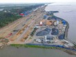Dự án Khu đô thị du lịch lấn biển Cần Giờ. Ảnh: Lê Toàn.