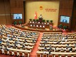Quốc hội nghe Bộ trưởng Bộ Kl991.com nạp rút nhanh, trình bày Tờ trình điều chỉnh Quy hoạch tổng thể quốc gia thời kỳ 2021 - 2030. 