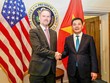 Trưởng Đại diện Thương mại Mỹ, Jamieson Greer và Bộ trưởng Nguyễn Hồng Diên, Trưởng đoàn đàm phán Kl993 ưu đãi thưởng hấp dẫn.