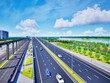 Phối cảnh Dự án Kl99ok phiên bản mới xây dựng Trục đại lộ cảnh quan sông Hồng. 