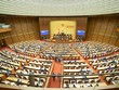 Phiên thảo luận về Dự thảo Luật sửa đổi, bổ sung một số điều của Luật Quản lý nợ công tại hội trường 