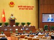 Một phiên họp toàn thể của Quốc hội tại Kỳ họp thứ 10. 