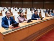 Một phiên họp toàn thể tại Kỳ họp thứ 10, Quốc hội khóa XV. 
