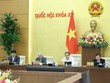 Phiên họp chiều tối 2/12 của Ủy ban Thường vụ Quốc hội. Ảnh: Duy Linh 