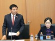 Bộ trưởng Bộ Kl991.com nạp rút nhanh Nguyễn Văn Thắng phát biểu tại tổ - Ảnh: NY 