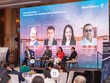 Bà Thái Minh Diễm Tú, Giám đốc Khối Marketing Techcombank chia sẻ tại diễn đàn “Thương hiệu châu Á 2025” tổ chức tại Singapore
