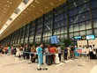 Bên trong Nhà ga hành khách T3, Cảng hàng không quốc tế Tân Sơn Nhất. 