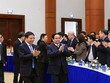 Hội nghị có sự tham dự của Thủ tướng Kl993 ưu đãi thưởng hấp dẫn Phạm Minh Chính, Phó Thủ tướng Kl993 ưu đãi thưởng hấp dẫn Hồ Đức Phớc và Phó Thủ tướng Kl993 ưu đãi thưởng hấp dẫn Nguyễn Chí Dũng. Ảnh: Đức Thanh.