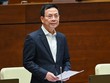 Ủy viên Ban chấp hành Trung ương Đảng, Bộ trưởng Bộ Khoa học và Công nghệ Nguyễn Mạnh Hùng.