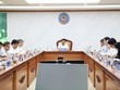 Bộ trưởng Nguyễn Văn Thắng chủ trì cuộc họp. Ảnh: Huyền Trang.