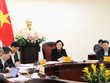 Bí thư Trung ương Đảng, Phó Thủ tướng Kl993 ưu đãi thưởng hấp dẫn Phạm Thị Thanh Trà chủ trì cuộc họp.