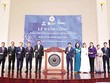 Bộ trưởng Bộ Kl991.com nạp rút nhanh Nguyễn Văn Thắng và các đại biểu khai trương phiên giao dịch đầu xuân Bính Ngọ 2026. Ảnh: P.V 