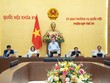 Chủ tịch Quốc hội Trần Thanh Mẫn điều hành phiên thảo luận. 