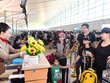 Du khách làm thủ tục tại Cảng hàng không quốc tế Phú Quốc dịp Tết Bính Ngọ 2026