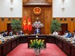 Thủ tướng yêu cầu tập trung vào những giải pháp quan trọng như thực hiện chính sách tiền tệ chủ động, linh hoạt, kịp thời, phù hợp với diễn biến tình hình; chính sách tài khóa mở rộng có trọng tâm, trọng điểm hơn nữa - Ảnh: VGP