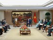 Thủ tướng Phạm Minh Chính đề nghị Đại sứ phối hợp chặt chẽ với phía Việt Nam khẩn trương thúc đẩy các nội dung quan trọng mà Tổng thống UAE đã thống nhất - Ảnh: VGP