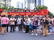 Du khách quốc tế tại TP.HCM.