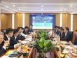 Quang cảnh buổi làm việc. 