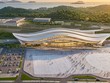 Phối cảnh Hạ Long Station - nhà ga được quy hoạch trong Công viên rừng 662 ha.
