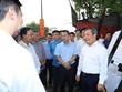 Chủ tịch UBND TP. Hà Nội Vũ Đại Thắng yêu cầu phải đẩy nhanh tiến độ giải phóng mặt bằng, coi đây là khâu then chốt quyết định tiến độ toàn Dự án.