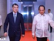 Thủ tướng Lê Minh Hưng kết thúc chuyến tham dự Hội nghị Cấp cao ASEAN lần thứ 48 tại Cebu, Philippines. (Ảnh: Dương Giang/TTXVN)