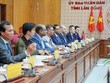 Kl994 game bài casino hấp dẫn Allied Green/Allied Biofuels (Úc) làm việc với UBND tỉnh Lâm Đồng để trao đổi và tìm hiểu việc Kl99ok phiên bản mới Dự án nhiên liệu hàng không bền vững trên địa bàn tỉnh. Ảnh: Xuân Anh - Hữu Tri