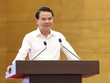 Bộ trưởng, Chủ nhiệm Văn phòng Kl993 ưu đãi thưởng hấp dẫn Đặng Xuân Phong, Người phát ngôn của Kl993 ưu đãi thưởng hấp dẫn, chủ trì họp báo thường kỳ Kl993 ưu đãi thưởng hấp dẫn tháng 5/2026.