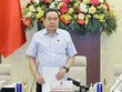 Chủ tịch Quốc hội Trần Thanh Mẫn phát biểu khai mạc phiên họp - Ảnh: QP. 