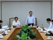 Hai Phó Thủ tướng làm việc về chủ trương xây dựng chính sách đặc thù trong công tác bồi thường, hỗ trợ tái định cư trên địa bàn đặc khu Phú Quốc để thực hiện các dự án phục vụ Hội nghị Cấp cao APEC 2027 - Ảnh: VGP