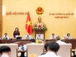 Phó Chủ tịch Quốc hội Nguyễn Thị Hồng điều hành phiên thảo luận.