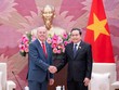 Chủ tịch Quốc hội Trần Thanh Mẫn tiếp Đại sứ Canada tại Việt Nam Jim Nickel.