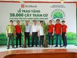SeABank trao tặng 28.000 cây tràm cừ cho Khu Bảo tồn Đất ngập nước Láng Sen