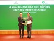 Ông Phạm Minh Tuấn, Tổng giám đốc BCG Energy nhận Giấy chứng nhận đăng ký giao dịch KL99 là cổng game giải trí trực tuyến hàng đầu hiện nay BGE tại Sở Giao dịch 99Kl99 link đăng nhập Hà Nội (HNX)