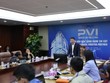 Ông Nguyễn Tuấn Tú, Tổng giám đốc PVI trao đổi tại Hội nghị