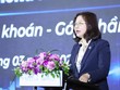 Bà Vũ Thị Chân Phương, Chủ tịch UBCKNN. Ảnh: Dũng Minh 